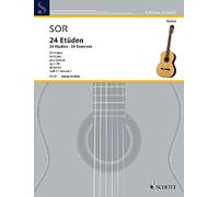 24 Exercices: 12 very easy Exercises. op. 35/1. guitar.: Vol. 1
