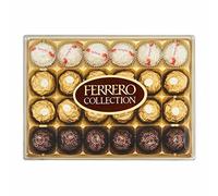 24 Ferrero Rocher Collection cioccolato tartufi - Raffaello, Rotondo, Roccia. 269 g di divertimento