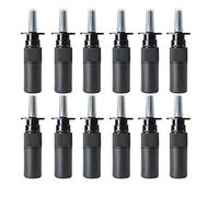 24 flaconi spray nasali in plastica da 5 ml, vuoti, ricaricabili, per nebulizzazioni sottili, contenitore da viaggio per profumi, oli essenziali, acqua salina, spray nasale