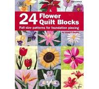 24 Flower Quilt Blocks