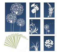 24 Fogli di Carta Cyanotype A5, Carta Sensibile alla Luce per Kit Cyanotype, Cartas Solare per Fotografia, Educazione Scientifica e Progetti Creativi