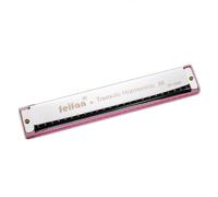 24 Fori Chiave C Tremolo Armonica Strumento Musicale, Rosa