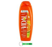 24 gel doccia Vidal Bagnodoccia/schiuma doccia con arancio e lime 250 ml + portachiavi Beni Culinari gratuito