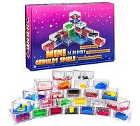 24 giochi di pazienza, mini gioco di pensiero educativo, gioco di abilità, gioco di pazienza, giocattolo 3D, compleanno dei bambini, gioco di pazienza, pensierino, giochi di aglio per bambini e adulti