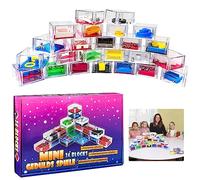 24 giochi di pazienza, mini gioco di pensiero, gioco 3D, giochi di pazienza con palline, gioco di abilità per bambini e adulti, giocattolo educativo favorisce la concentrazione