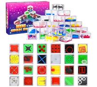 24 giochi di pazienza, mini gioco di pensiero, gioco di pazienza, gioco di abilità per bambini e adulti, favorisce la concentrazione dello stress
