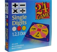 24 Gioco di carte - Il gioco di carte matematiche con 48 carte a una cifra per fare 24 usando logica, velocità e strategia
