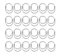 24 graffette colorate in acciaio inox fermacarte segnalibro clip per tenere foto buste file documenti cartolina clip decorative