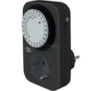 24 h Timer MZ 20 Nero grigio, 16 A, 3500 W, Nero