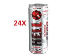(24) HELL ENERGY DRINK CLASSIC ZERO-SUGAR-FREE 24X250ML - 24X8,45fl oz SPEDIZ...