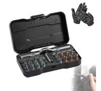 24 in 1 DIY Screwdriver Set Magnetic Compact and Portable Ratchet Screwdriver, for Furniture and Bicycle Repair (1 set)