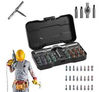 24 in 1 DlY Screwdriver Set Magnetic Compact and Portable Ratchet Screwdriver,24 in 1Household Ratchetingscrewdrivers Set, Magnetic Compact for Versatile Use, Home & DIY Project (1 Set)