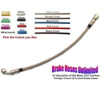 24 inch, Pallini Inossidabile Calze 4AN / Jic Dritto Femminile A 7/16 " 45 Banjo