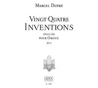 24 INVENTIONS/OP50 VOLUME 1:N01 A 12/ORGUE