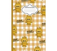 24 Karat LaBewBew Pattern Composition Notebook - 6x9 Inch, 100 Lined Pages | Gold Meme Monster Journal: Cute Meme-Inspired Notebook Featuring LaBewBew Gold Plush Character