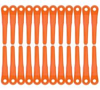 24 lame di ricambio per Stihl Polycut 6-2, 6-3, 7-3, 28-2, 48-2, taglio bordo, coltelli in plastica 40020071000