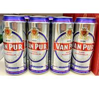24 Lattine Di Birra Van Pur Analcolica 48 Lattine da 50cl 0,0%vol