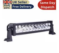 24 LED Potenza Alta Intensità Pois Luce Barra 72W 9-36V Camion Atv Cavalli 4x4