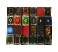 24 libri in miniatura, libri classici per case delle bambole 1:12, mini accessori decorativi per case delle bambole per giochi di finzione
