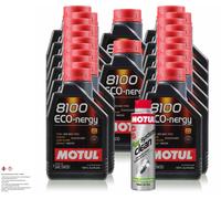 24 Litri MOTUL 8100 Eco-nergy 5W-30 Olio Motore 300ml Fuel System Clean