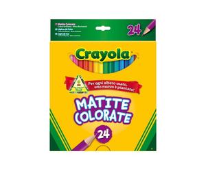 24 Matite colorate Crayola