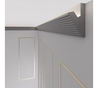 24 Metri Listello LED Profilo per Illuminazione Indiretta XPS OL-33 Soffitto