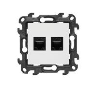 24 MODULI BIANCO PRESA COMPUTER 2X UAE 8 CAT.5E N52.01/11