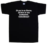 24 ore in un Giorno. 24 birre in un Maglietta Simpatica