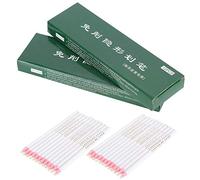 24 - Pack Cut - Liberated Tailor Chalk Pencils | Mark Fabric Without Sharpening for Sewing/Quilting/Crafting | Eco - Conscious Sewing Marker with Self - Peel Cartridge | No