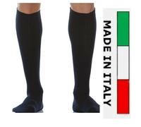 24 PAIA CALZETTONI LUNGHI DA UOMO FILO DI SCOZIA TG 43/46 BLU NERO GRIGIO