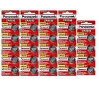 24 Panasonic CR2032 batterie al litio CR-2032 3 V 4 confezioni da 6 batterie - EXP. Data 2022