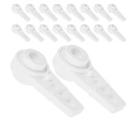 24 Pcs Accessori Per Pista Puleggia Binario Tende Alianti Rulli Guide