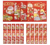 24 Pcs Anno Del Drago Hong Bao Decorazioni Per Il Capodanno Cinese