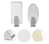 24 Pcs Attaccaglie Adesive Appendini Adesivi Ganci Parete Da Cucina