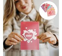 24 Pcs Biglietto Auguri Bigliettini D'auguri Valentine's Day Greeting Card