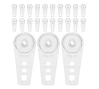 24 Pcs Binario Soffitto Accessori Per Pista Rulli Guide Tende Alianti