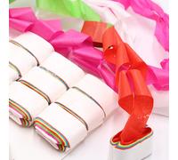 24 pcs Bocca Bobine Vomito Trucchi di Carta Mago Accessori Bocca Colorata