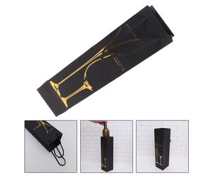 24 Pcs Buste Bottiglie Bustine Piccole Carta Sacchetti Di Con Manici