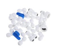 24 Pcs Connettore Tubo Acqua Diritto Raccordi Rapidi Connect Thole
