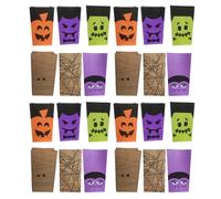 24 Pcs Contenitore Caramelle Oggetti Di Scena Halloween Casche Da Regalo