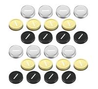 24 Pcs Coperchi in Banda Stagnata Coperchio Del Barattolo Di Germinazione