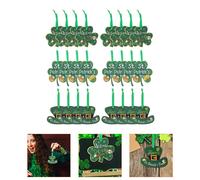 24 Pcs Decorazioni Per La Giornata Di St. Patricks Accessori San Patrizio