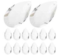 24 Pcs Gocce Sospese Accessori in Cristallo Pendenti Per Lampadari