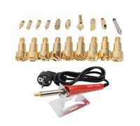 24 pcs in legno e pirografia Penna miglior kit di strumenti artigianali in legno