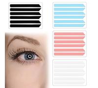 24 Pcs Kit nastro sollevamento ciglia, morbido Pads Rods riutilizzabile Perm Ribbon Compensatore sollevamento ciglia, nastri ciglia trucco strumento bellezza per sollevamento ciglia (4 colori)