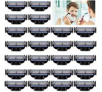 24 PCS Lamette Mach 3, Lamette Mach 3 Turbo, Lame Da Barba Da Uomo, Mach3 Lame p