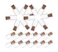 24 Pcs Mini Bottiglie Di Per Fare Regali Vasetti Piccoli Trasparente