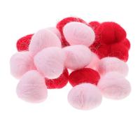 24 Pcs Mini Cuori Di Feltro Ornamento San Ornamenti Forma Cuore Per