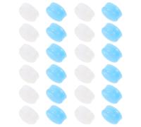 24 Pcs Noise Reduction for Sleeping Ear Protection Tappi X Orecchie Silicone