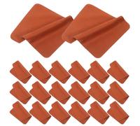 24 Pcs Panni Lucidanti in Microfibra Panno Occhiali Vista Per La Pulizia Degli